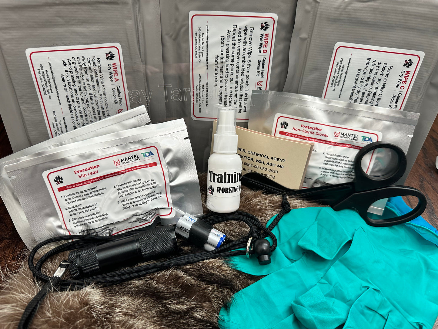 Individual Training Decontamination Kit