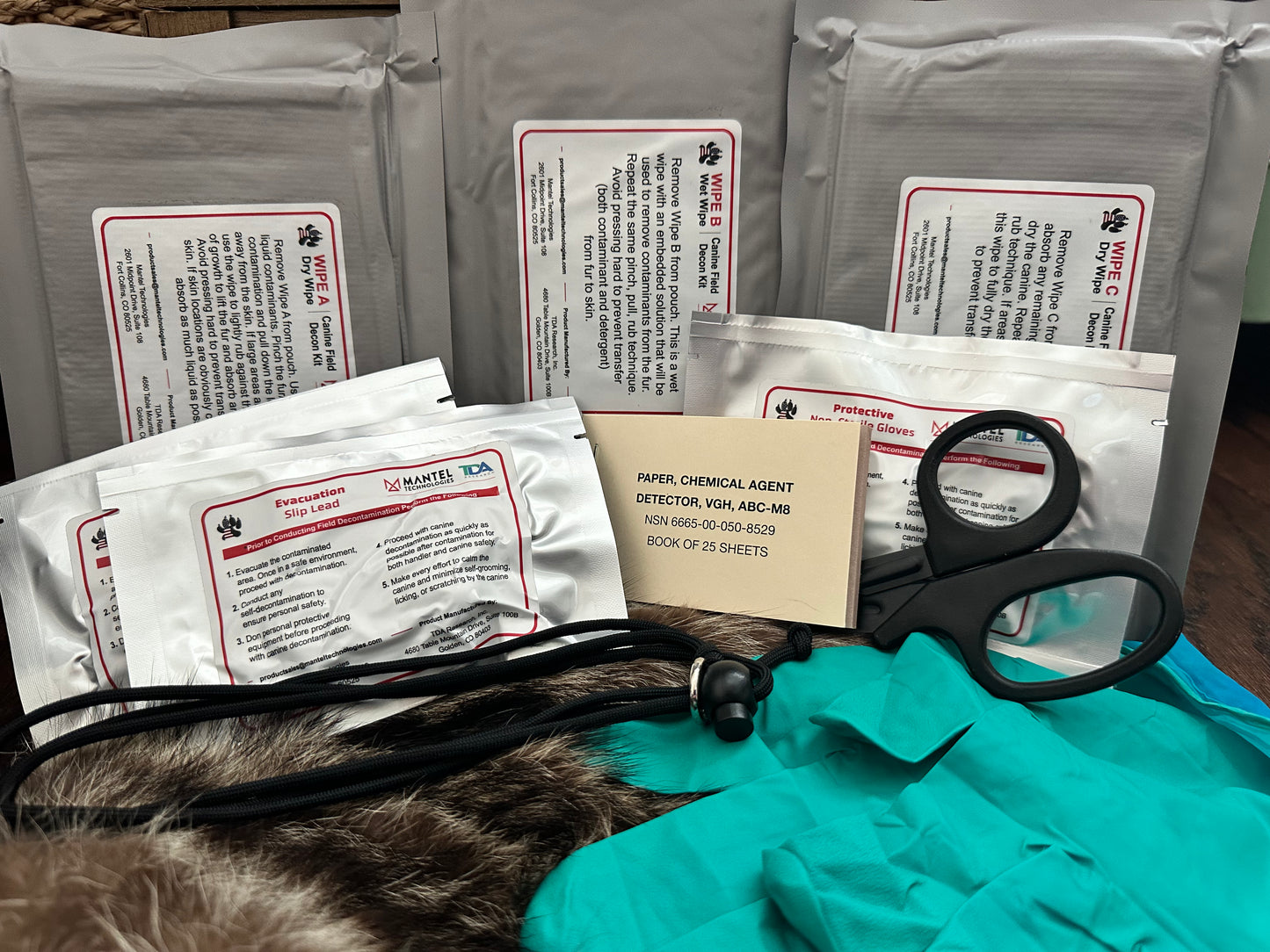 Military Working Dog Decontamination Kit