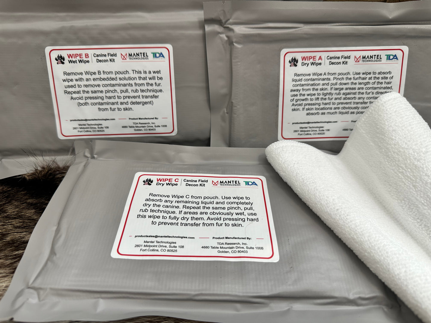 Individual Training Decontamination Kit