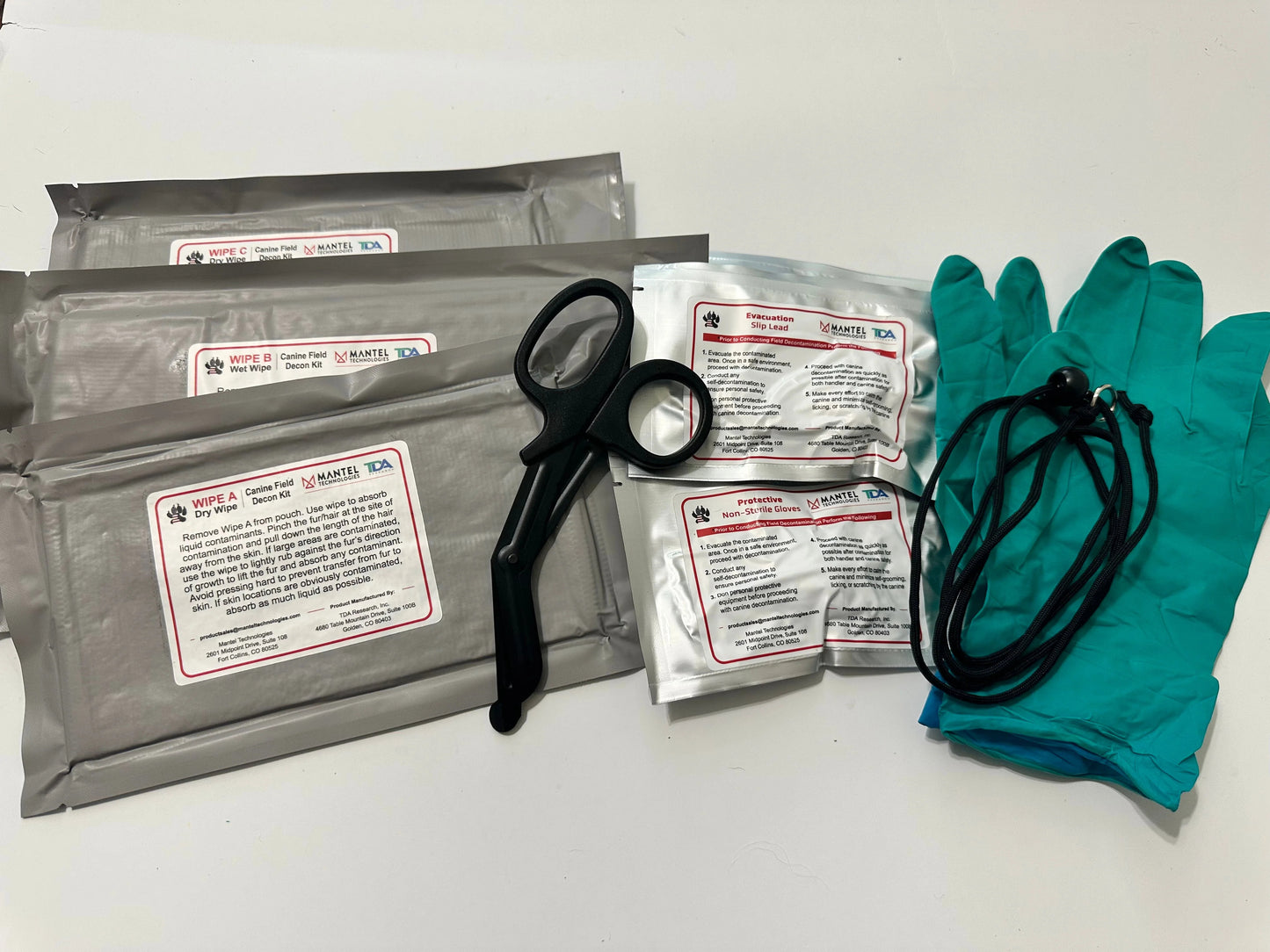 Military Working Dog Decontamination Kit